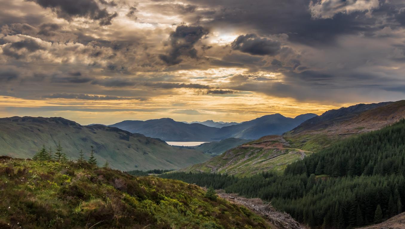 Glenelg is reached by one of the most scenic drives in Scotland. (Credit: VisitScotland/ Airborne Lens)