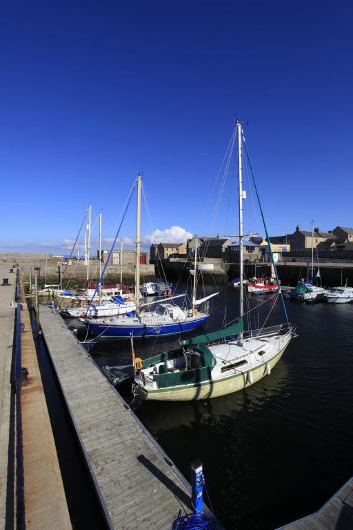 Lossiemouth Harbour, Moray. (Credit: VisitScotland/ Paul Tomkins)