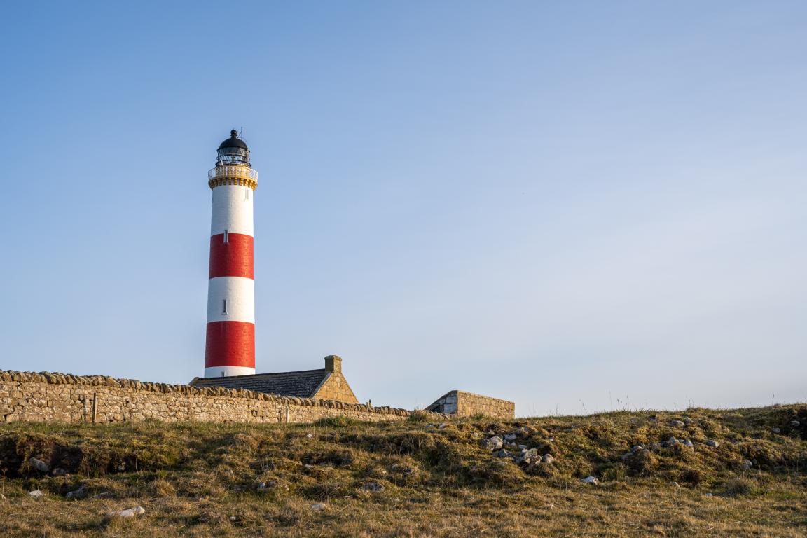 Tarbat Ness Lighthouse, Easter Ross (Credit: VisitScotland/ Mark Janes)