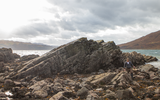 Glenelg is an ideal place to forage, Lochalsh