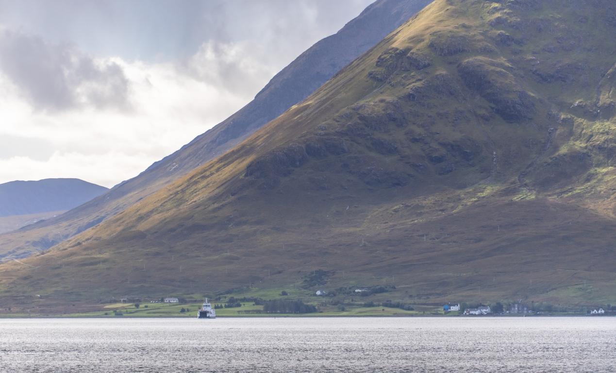 View from the Raasay Ferry, Isle of Raasay