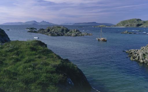 The Small Isles from Arisaig