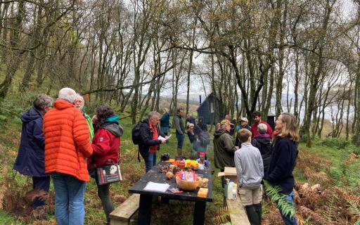 A great turnout at Bute Community Forest, Argyll and the Isles