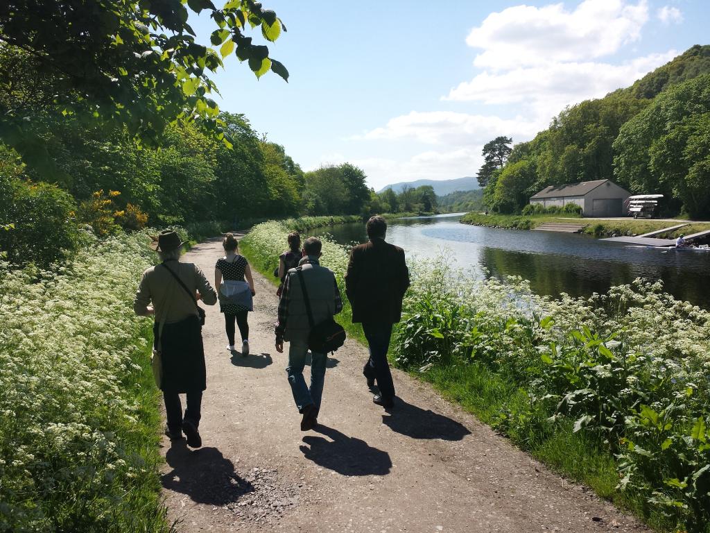                         Nature 4 Health walk at the Caledonian Canal, Inverness (Credit: Nature 4 Health/Stephen Wiseman)
                        